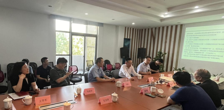 江苏省发改委副主任杭海一行来k8凯发(中国)生物专题调研